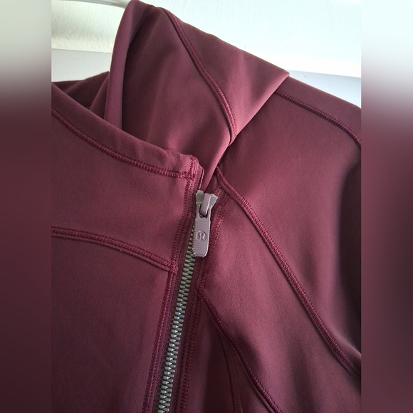 Lululemon Every Journey Long Sleeve Zip Hoodie Spacer Jacket In Garnet Red 6 - Picture 6 of 11